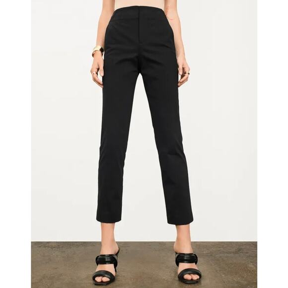 Donna Karan Pants Womens 6 Black Trouser Dress Career Church Capsule Ankle $295